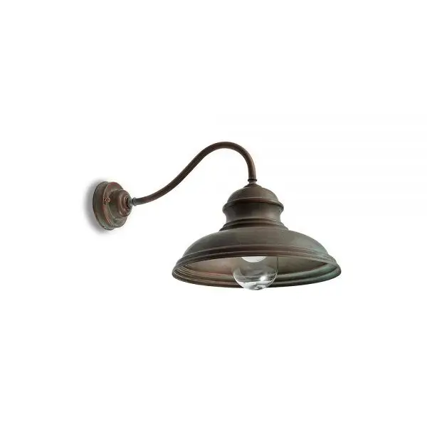 Młyn 1590 - Rustykalna lampa ścienna Moretti Luce Niska cena